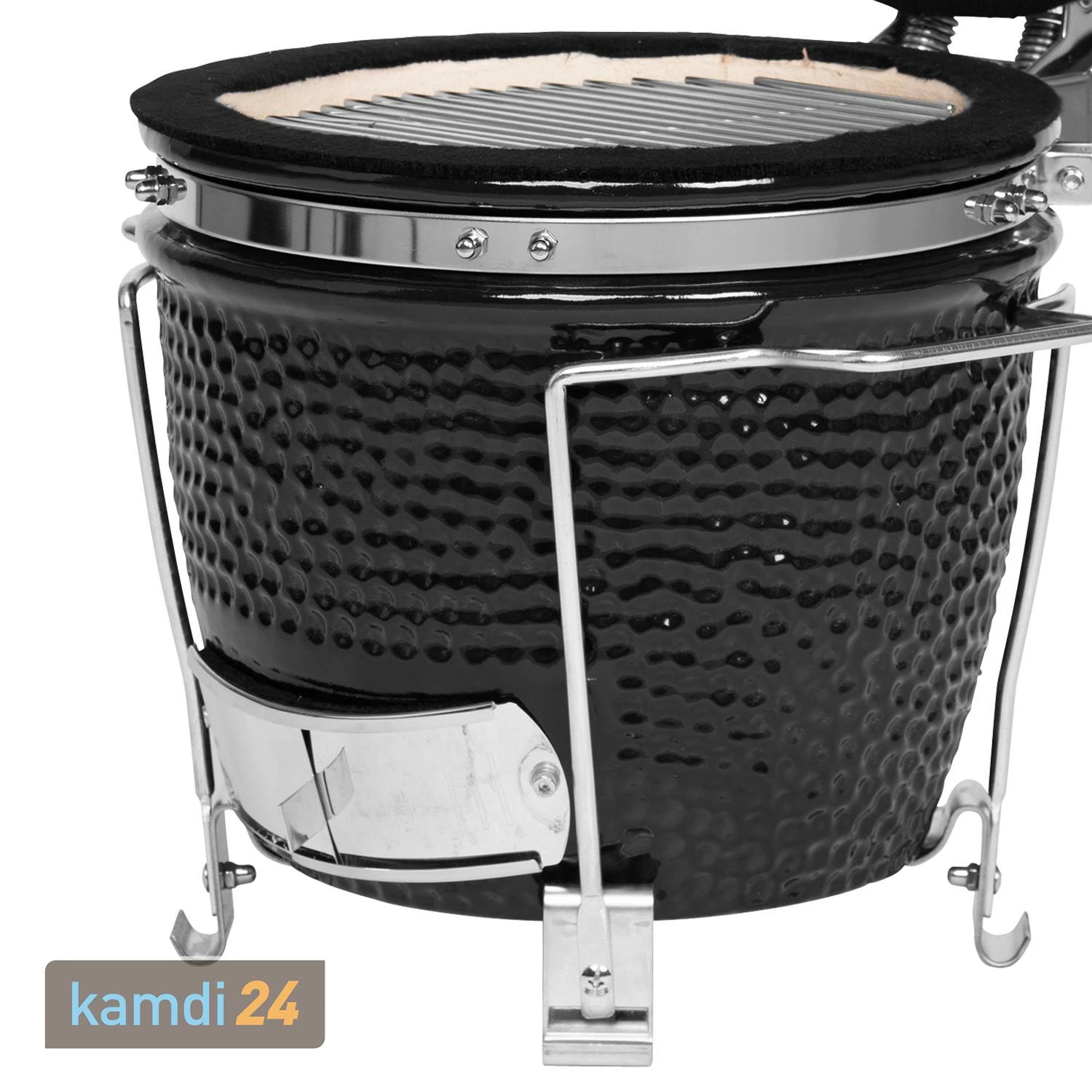 Yakiniku Keramik Grill Kamado Mini 11" Inkl. Tragegestell 9 Yakiniku Keramik Grill Kamado Mini 11" Inkl. Tragegestell – Bild 7