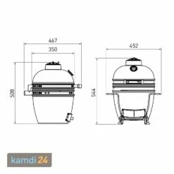 Yakiniku Keramik Grill Kamado Mini 11" Inkl. Tragegestell 17 Yakiniku Keramik Grill Kamado Mini 11" Inkl. Tragegestell -Outdoorchef-ausverkauf yakiniku keramik grill kamado mini 11 inkl tragegestell 20390 m 7