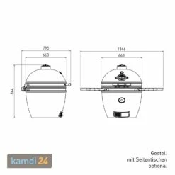 Yakiniku Keramik Grill Kamado XL 22" Inkl. Pro-Set 24 Yakiniku Keramik Grill Kamado XL 22" Inkl. Pro-Set -Outdoorchef-ausverkauf yakiniku keramik grill kamado xl 22 inkl pro set 25672 m 11