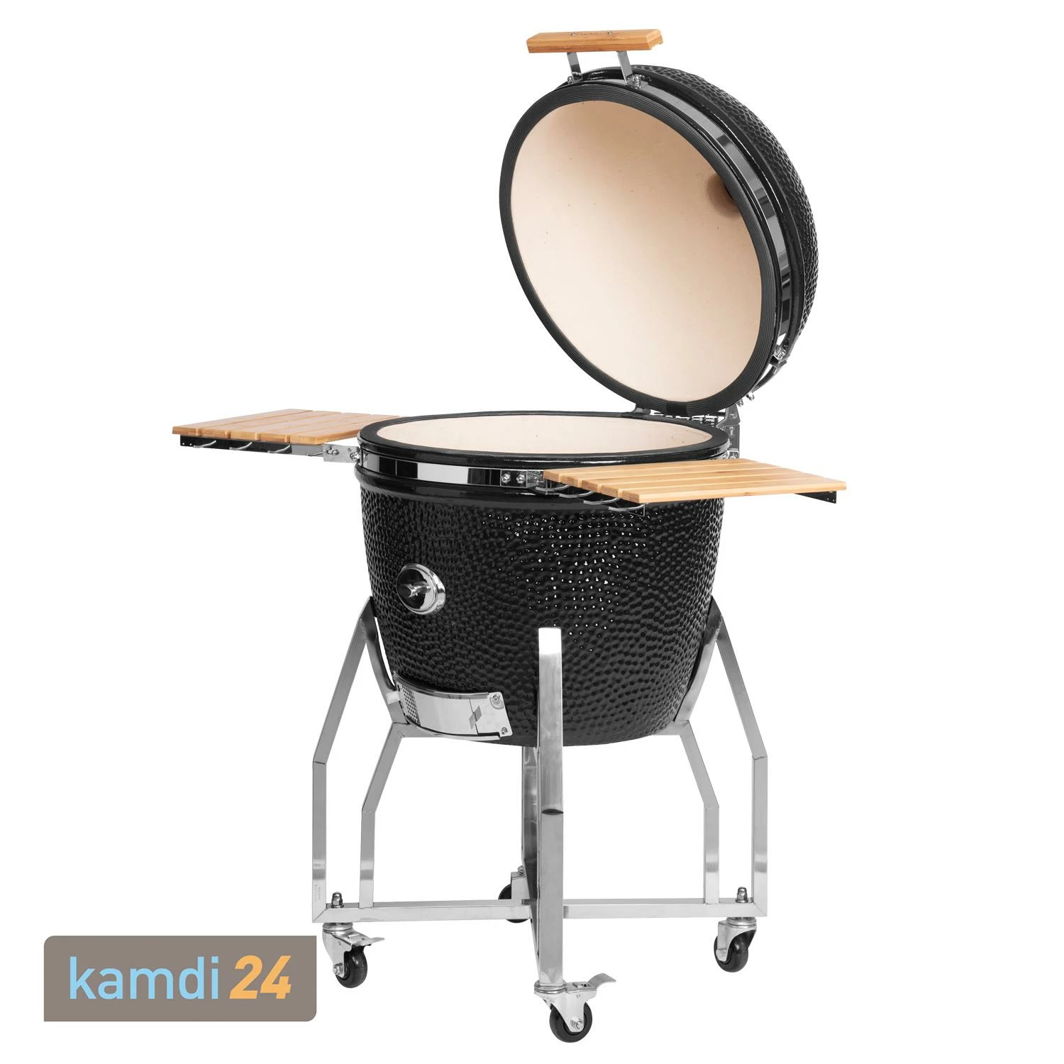 Yakiniku Keramik Grill Kamado XL 22" Mit Gestell Inkl. Pro-Set 4 Yakiniku Keramik Grill Kamado XL 22" Mit Gestell Inkl. Pro-Set – Bild 2