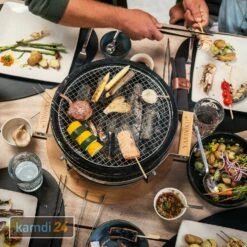 Yakiniku Shichirin Keramik Grill Rund Ø 30cm -Outdoorchef-ausverkauf yakiniku shichirin keramik grill rund 30cm 20391 m 8